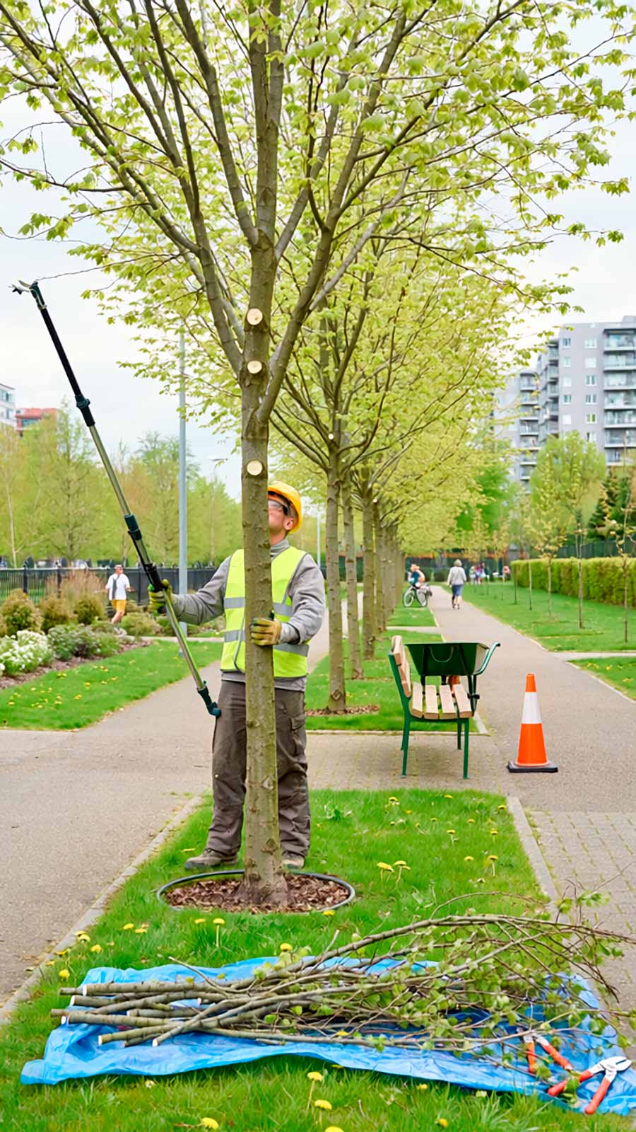 Poda de árboles y arbustos